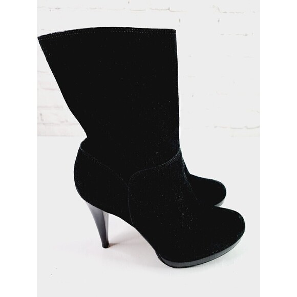 Cole Haan Shoes - Cole Haan Air Women's Black Suede Boots Size 8 B